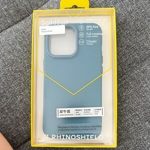 RHINOSHIELD SolidSuit Case for Apple iPhone 13 Pro - Ocean Blue